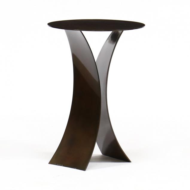 MODERN STEEL SIDE TABLE Contemporary  345ce2