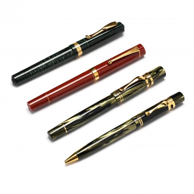 FOUR VISCONTI WRITING INSTRUMENTS