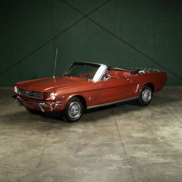 1966 FORD MUSTANG CONVERTIBLE VIN  345d17