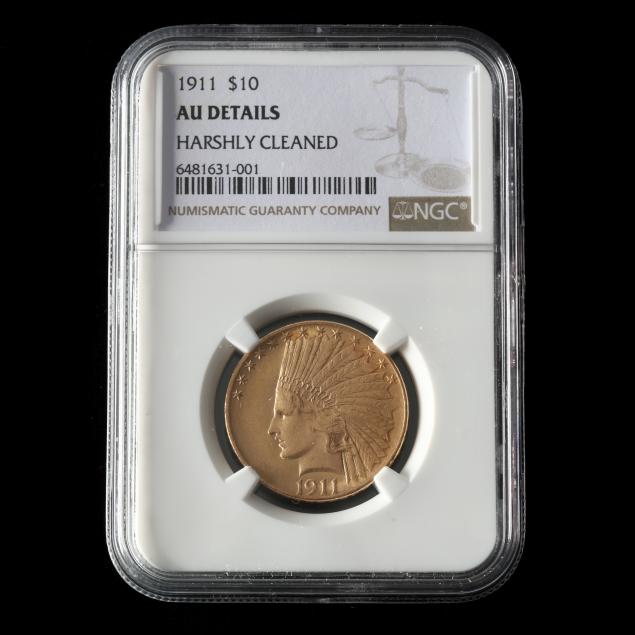 1911 $10 INDIAN HEAD GOLD EAGLE,