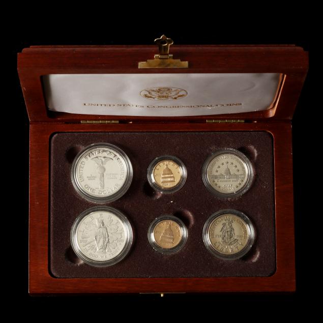 1989 CONGRESSIONAL COIN SET WITH 345d25