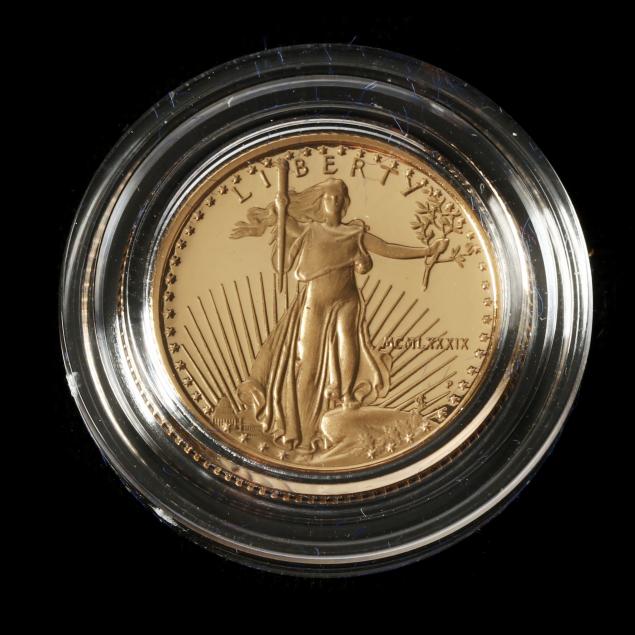 1989-P PROOF $5 GOLD ONE TENTH-OUNCE