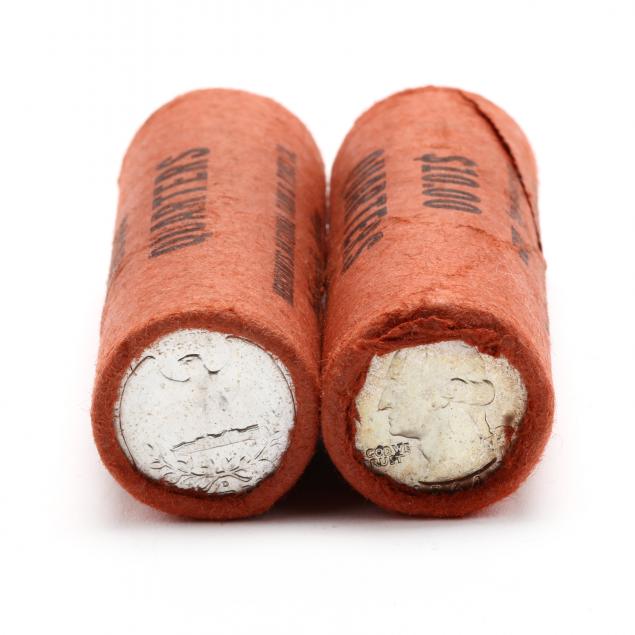 TWO ORIGINAL SEALED BANK ROLLS