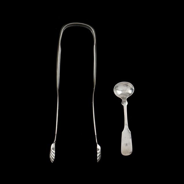 VIRGINIA COIN SILVER TONGS AND 345d95