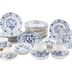 An Assembled Meissen Porcelain