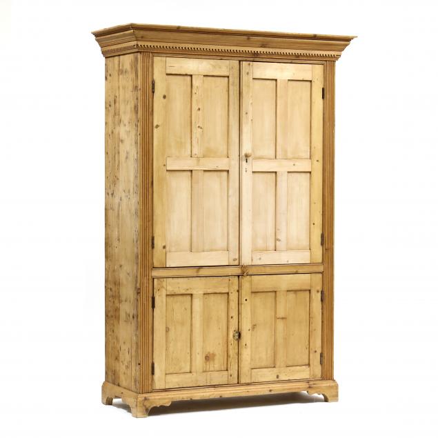 FRENCH COUNTRY PINE FLATWALL CUPBOARD