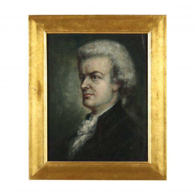 VINTAGE PORTRAIT OF WOLFGANG AMADEUS