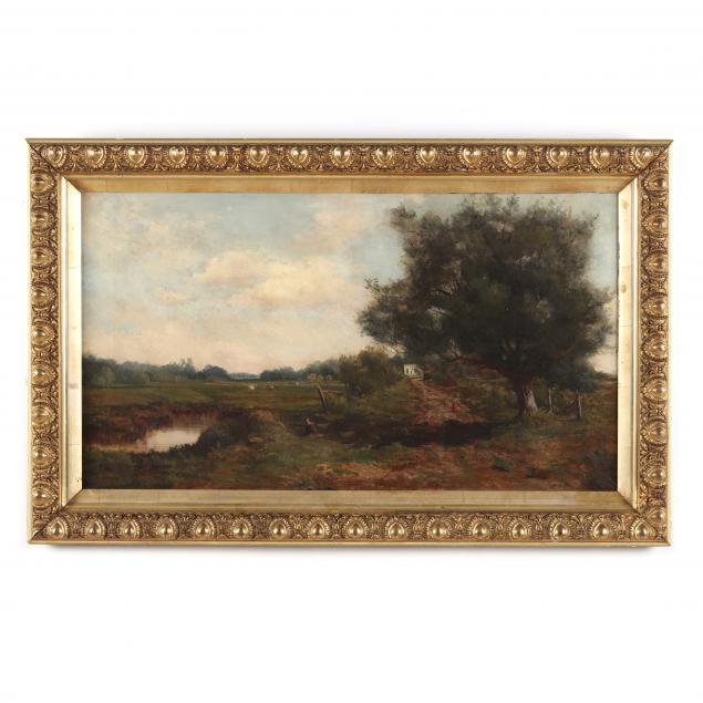 AMERICAN SCHOOL LANDSCAPE PAINTING  345fe0