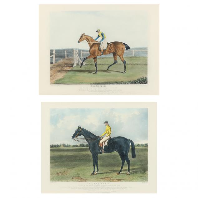 TWO ANTIQUE BRITISH HORSE RACING