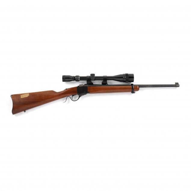 RUGER NO 3 .223 RIFLE WITH TASCO SCOPE