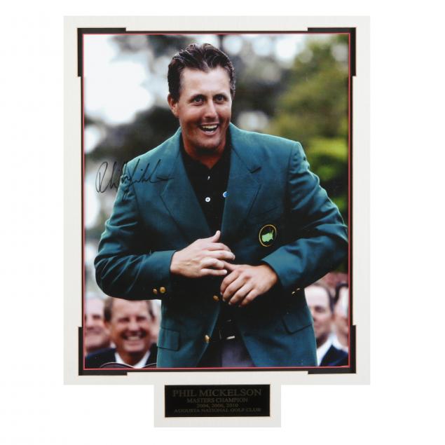 PHIL MICKELSON AUTOGRAPHED PHOTO 346170