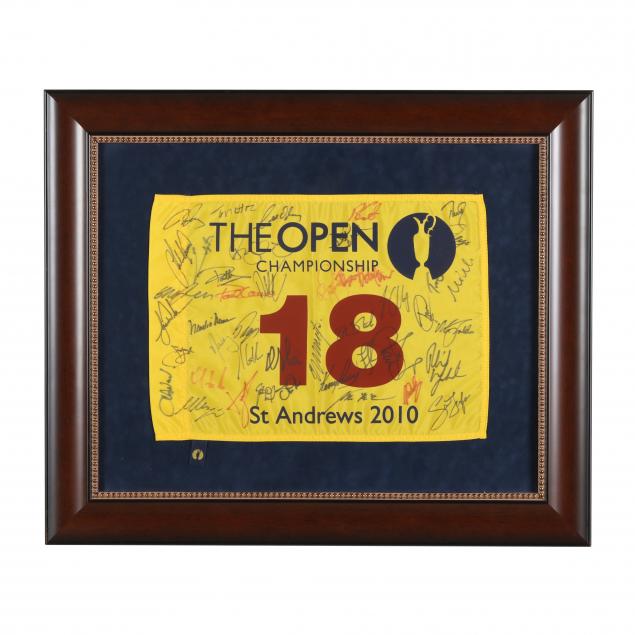 THE OPEN CHAMPIONSHIP AUTOGRAPHED