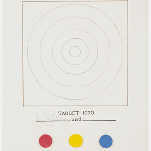 Jasper Johns
(American, b. 1930)
Target