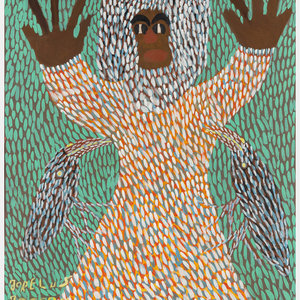 Jor lus Joseph Haitian 1939 2009 Untitled acrylic 3462c8