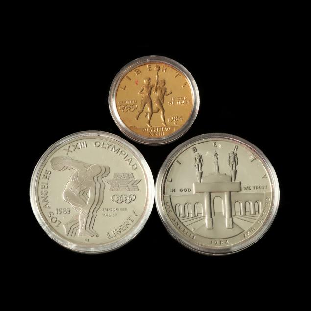 1984 UNITED STATES SILVER AND GOLD