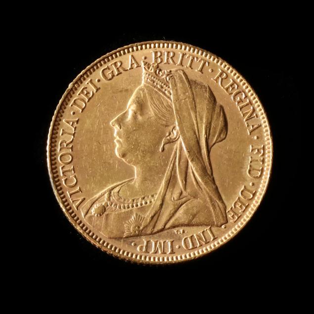 AUSTRALIA, 1899-M GOLD SOVEREIGN