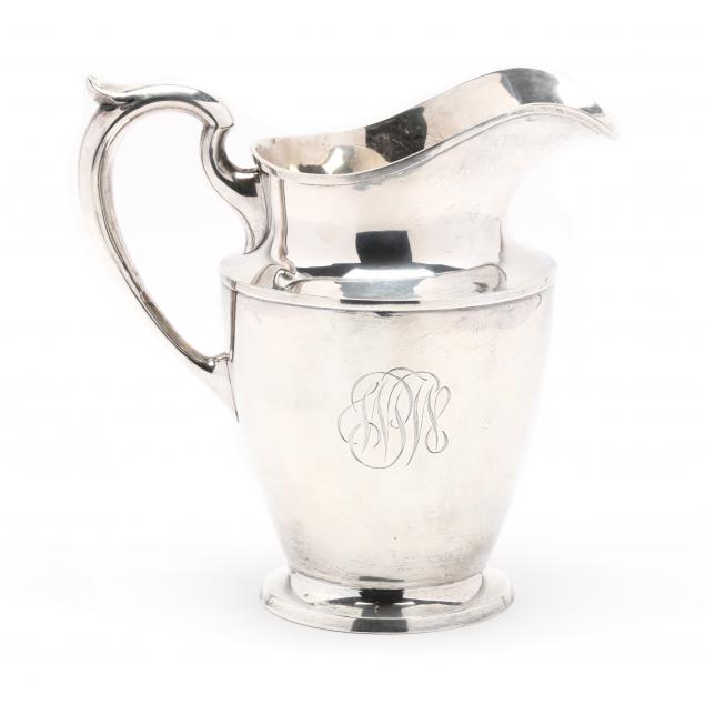 A STERLING SILVER WATER PITCHER 346526