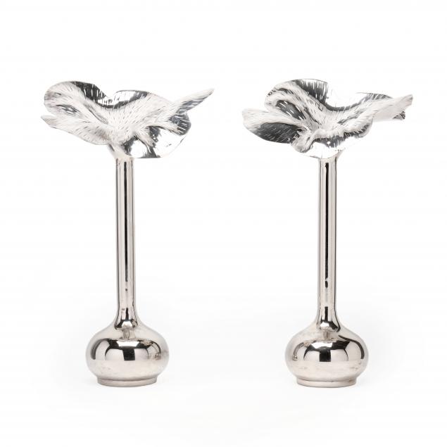 A PAIR OF BRAZILIAN SILVERPLATE 346543