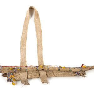 Sioux Beaded Hide Bowcase and Quiver  346598