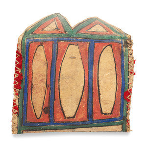 Sioux Painted Parfleche Envelope early 3465a3