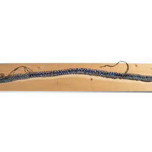 I upiat Beaded Hide Belt 19th 34660e