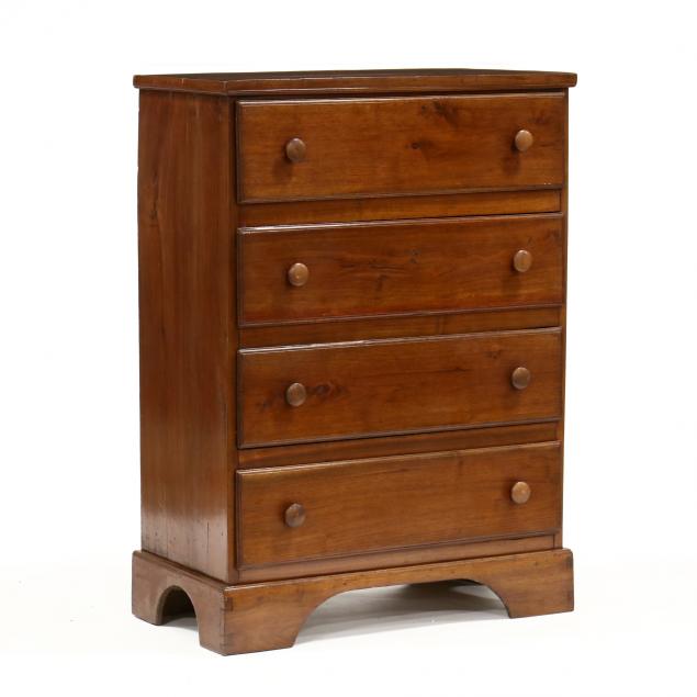 SOUTHERN LATE FEDERAL WALNUT CHEST 348d4f