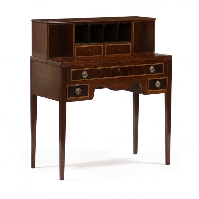 AMERICAN HEPPLEWHITE INLAID MAHOGANY 348d60