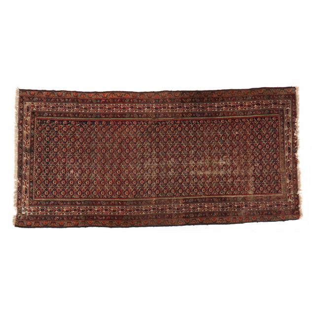 HAMADAN AREA RUG Green field with