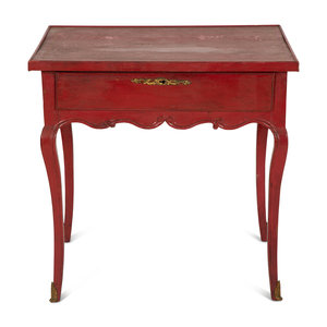 A Louis XV Provincial Style Red
