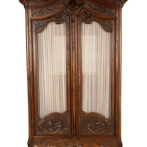 A Louis XV Provincial Style Mahogany 348e55