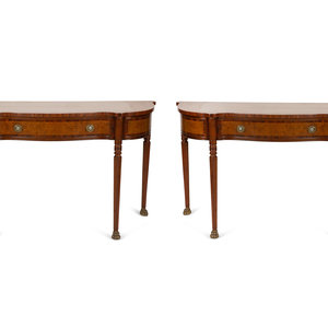 A Pair of Regency Style Mahogany 348e80