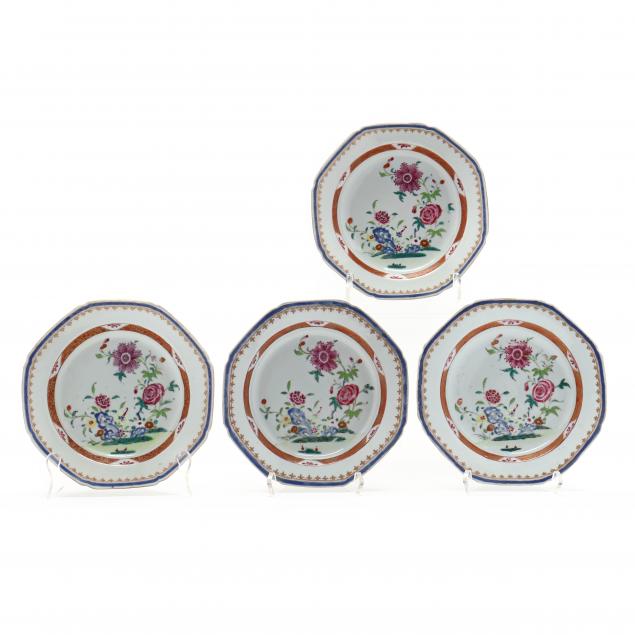 A SET OF FOUR EXPORT CHINESE PORCELAIN 348ec7