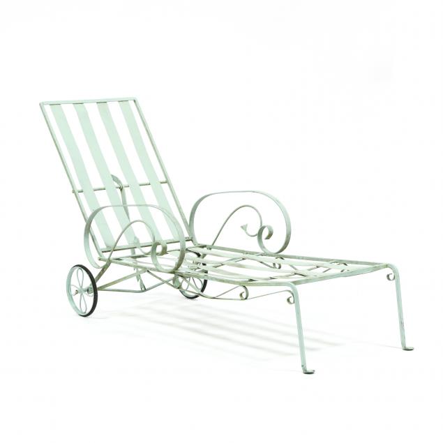 JOHN SALTERINI IRON GARDEN CHAISE 348fc4