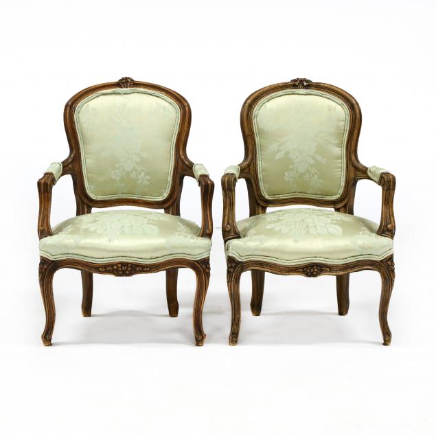 PAIR OF CHILD'S LOUIS XV STYLE