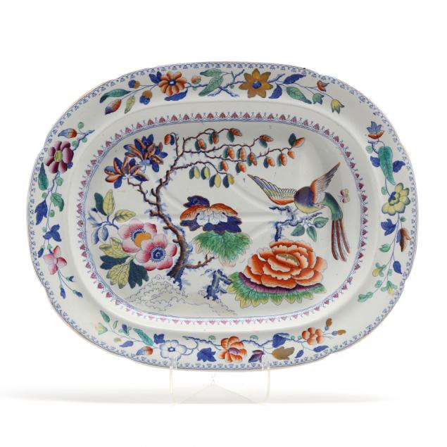 VINTAGE IRONSTONE MEAT PLATTER 349061