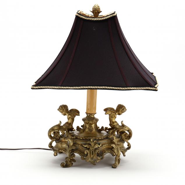 ROCOCO STYLE LAMP WITH CUSTOM SHADE 349072