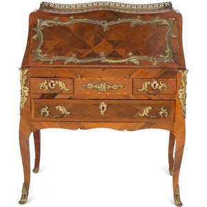 A Louis XV Style Parquetry Inlaid 34910d