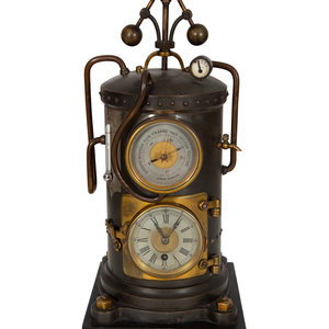 A French Industrial Boiler Clock Early 349133