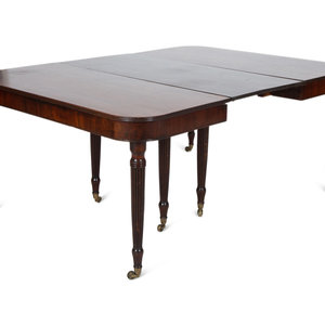 A Regency Mahogany Dining Table 19th 34916a