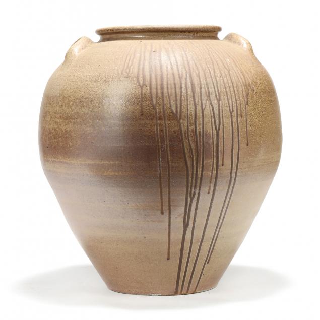 VERY LARGE OPEN POT, DAVID STUEMPFLE