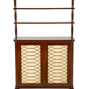 A Regency Rosewood Bookcase
19th/20th
