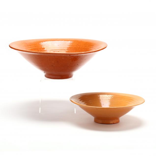 TWO ORIENTAL TRANSLATION KOREAN BOWLS,