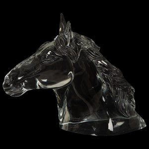 A Baccarat T te de Cheval Trophy 3491ac