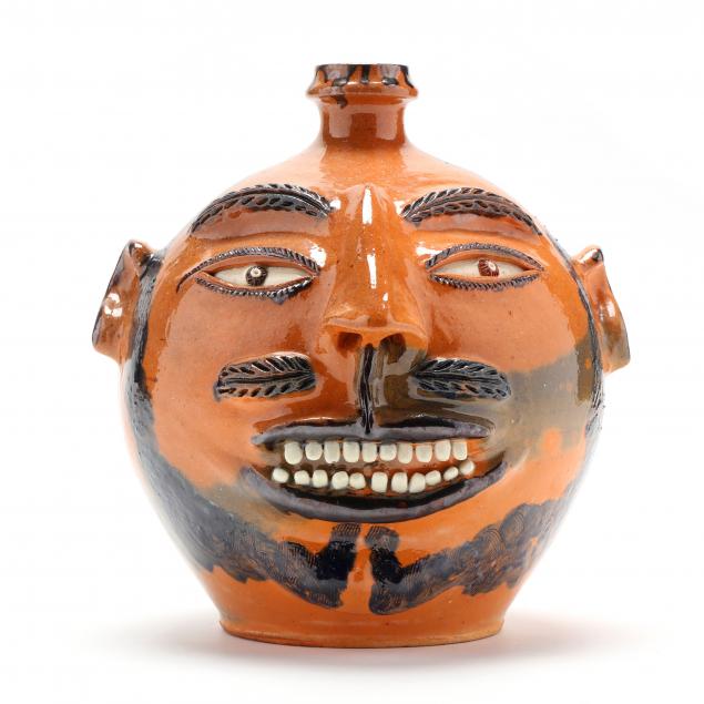 SMILING FACE JUG BILLY RAY HUSSEY 349259