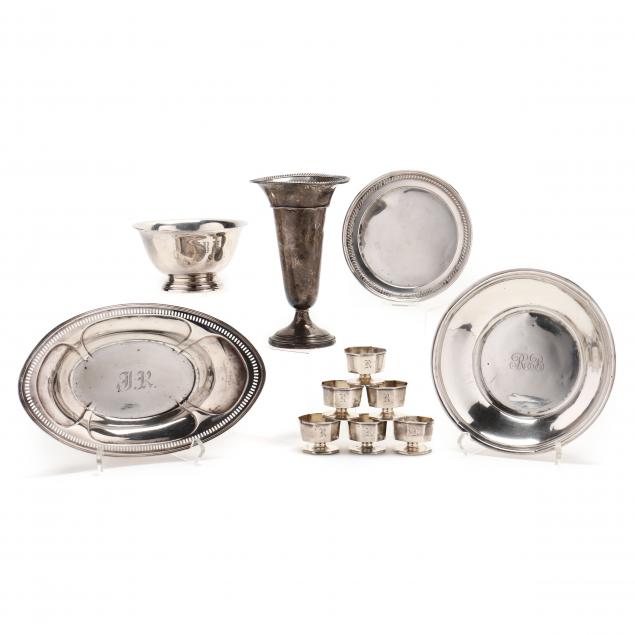 COLLECTION OF STERLING SILVER DINING 349340