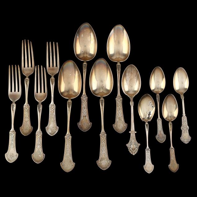GROUP OF 19TH CENTURY STERLING