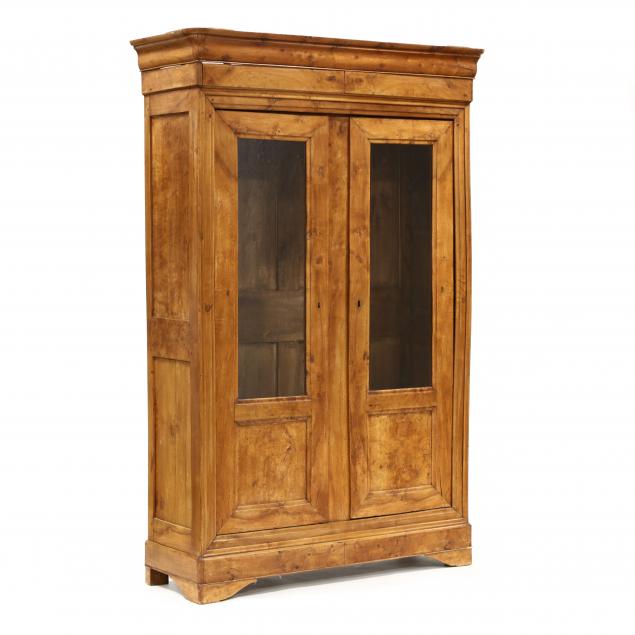 LOUIS PHILIPPE BURL WOOD ARMOIRE 3494a8