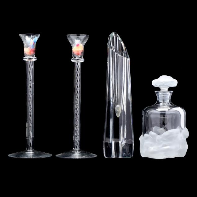 CRYSTAL GROUPING INCLUDING BACCARAT 34952a