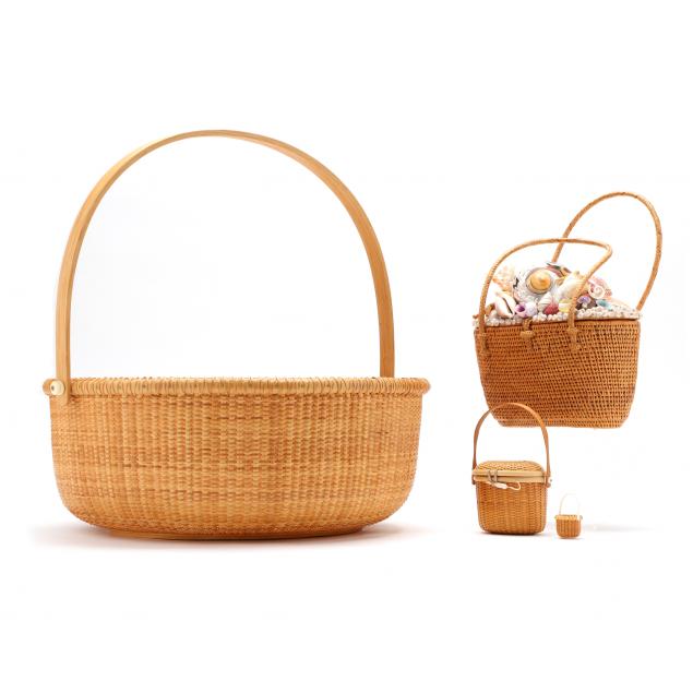 SELECTION OF FOUR BASKETS A Nantucket 349569