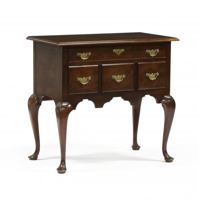 BAKER QUEEN ANNE STYLE MAHOGANY 3495a6